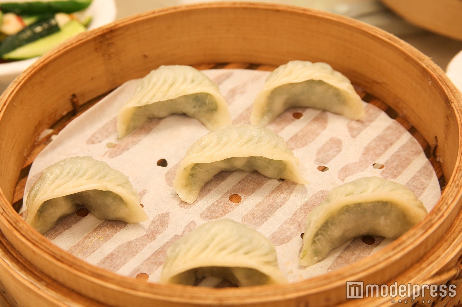 菜肉蒸餃（野菜と豚肉入り蒸し餃子）8個 160元（約576円）／（C）モデルプレス