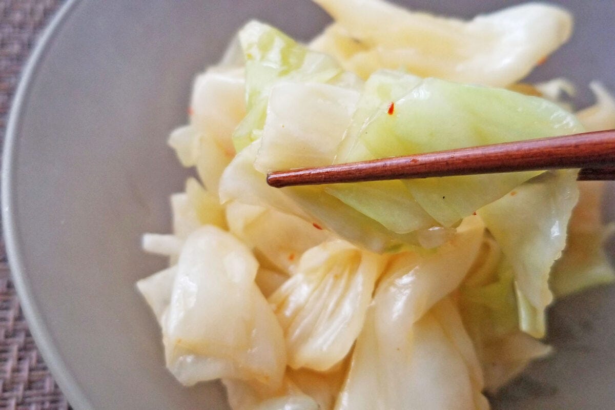 キャベツ南蛮酢・実食