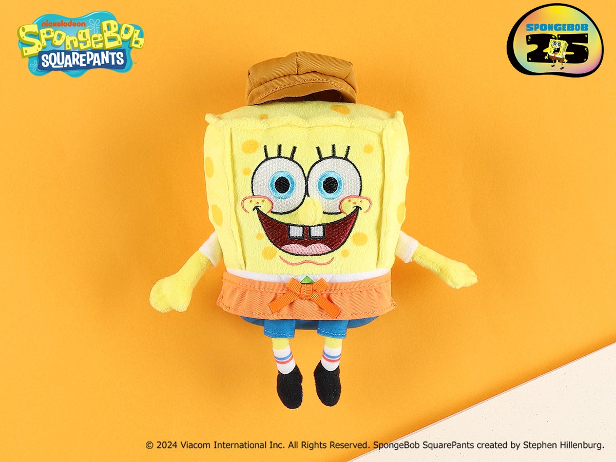ビーンドール スポンジ・ボブ カフェ シークレット レシピ2,970円（C）2024 Viacom．SpongeBob SquarePants created by Stephen Hillenburg．