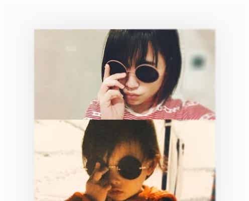 大原櫻子、2歳当時を再現?ショットに反響「この頃からスター感すごい」「昔から可愛い」