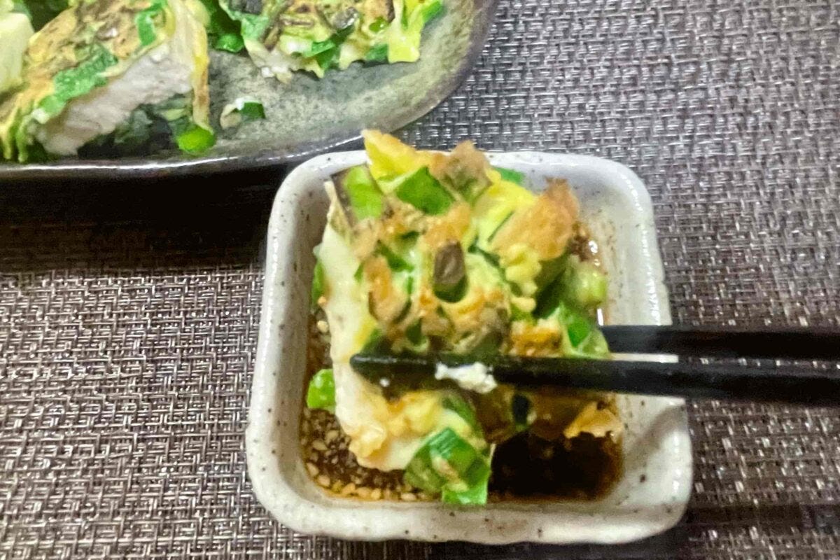 豆腐のピカタ