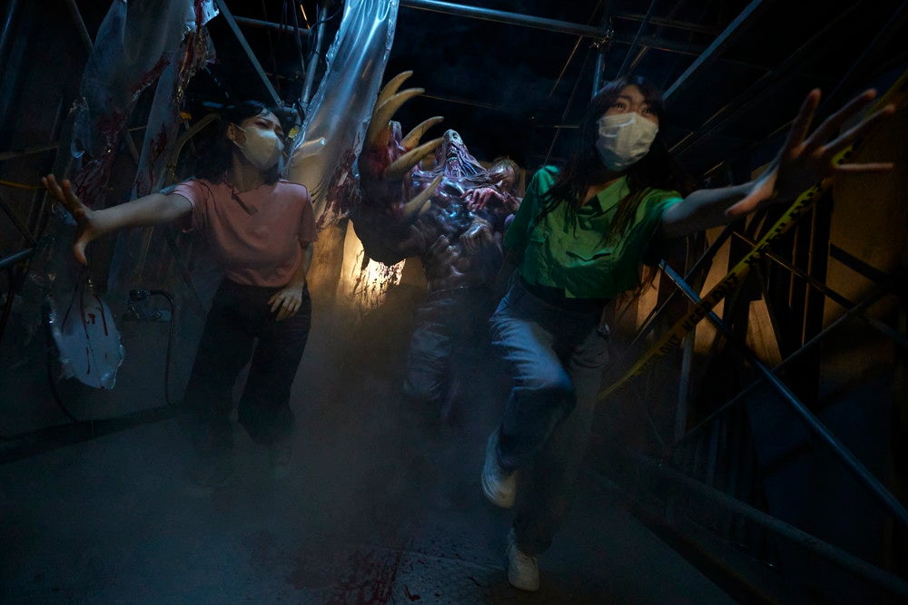 バイオハザード・ザ・エクストリーム＋／画像提供：ユニバーサル･スタジオ･ジャパン