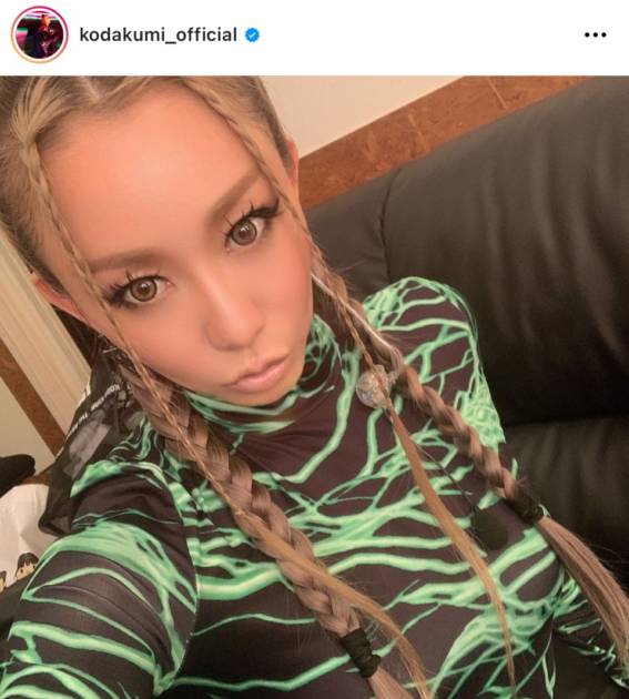 倖田來未 三つ編みヘアの自撮りshotに絶賛の声 可愛いと格好いいとお洒落が溢れてる モデルプレス