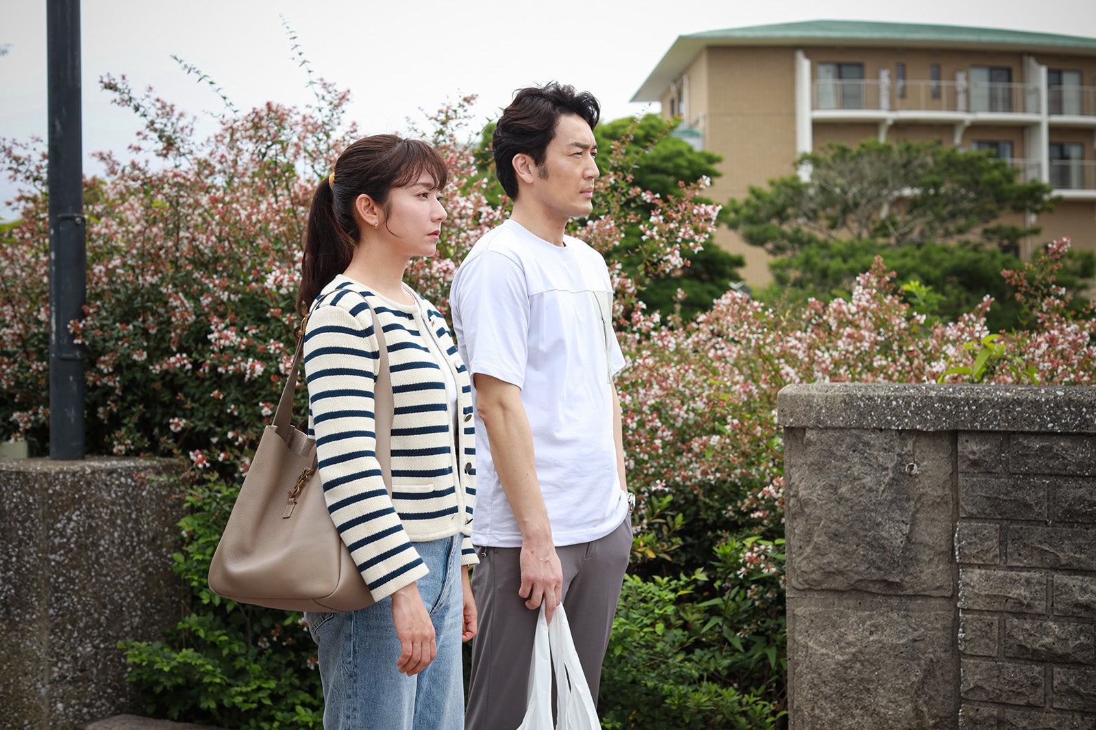 木村文乃、大谷亮平「スカイキャッスル」第5話より（C）テレビ朝日