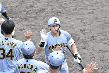 阪神 平田2軍監督が逆転2ランの立石をベタ褒め「（調子が）上がってきてるから、4番にしてる」ダメ押し2ランの嶋村は「また1軍でという気持ちが出とる」【一問一答】