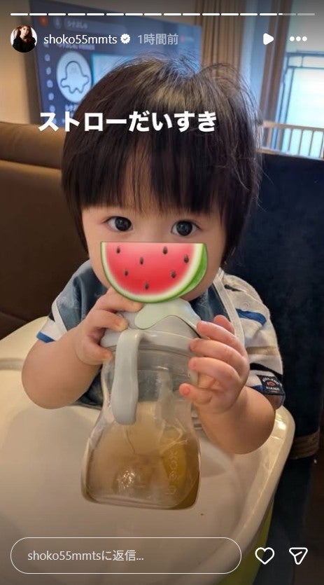 中川翔子Instagramストーリーズより