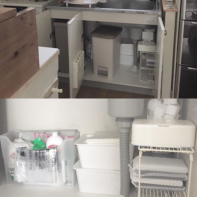 キッチンにゴミ箱置き場がない 狭いスペースを活用したアイデア実例15選 モデルプレス