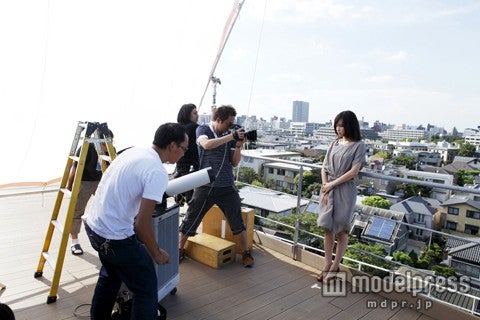 前田敦子メイキングカット