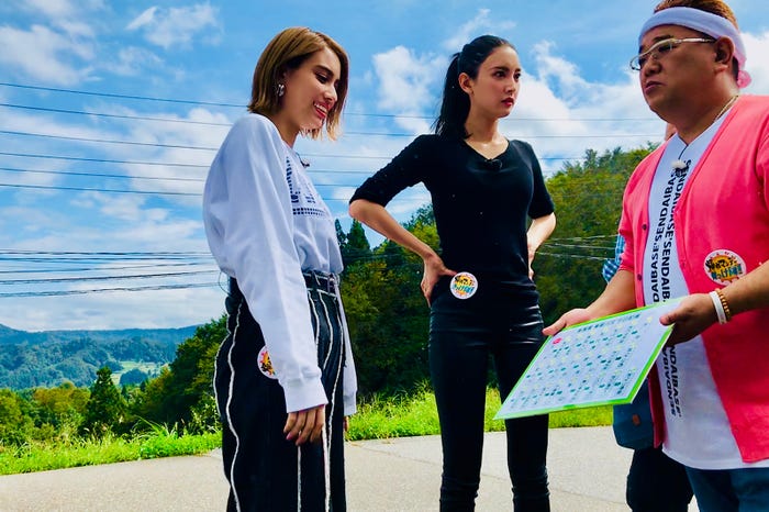 滝沢カレン、菜々緒、伊達みきお (画像提供:テレビ朝日)