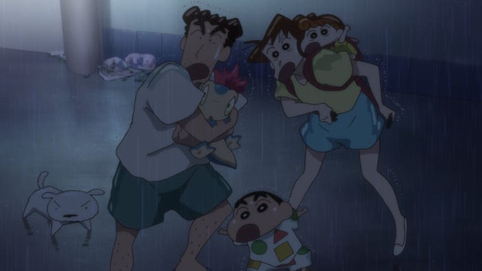 「映画クレヨンしんちゃん オラたちの恐竜日記」(C)臼井儀人/双葉社・シンエイ・テレビ朝日・ADK 2024