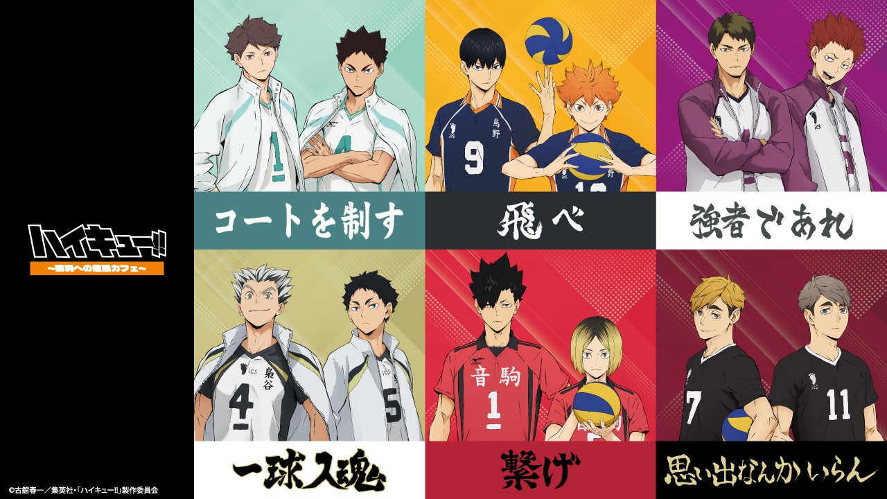 ハイキュー！！～勝利への道筋カフェ～（C）古舘春一／集英社・「ハイキュー！！」製作委員会
