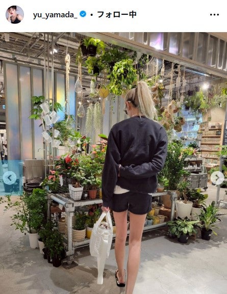 山田優Instagramより