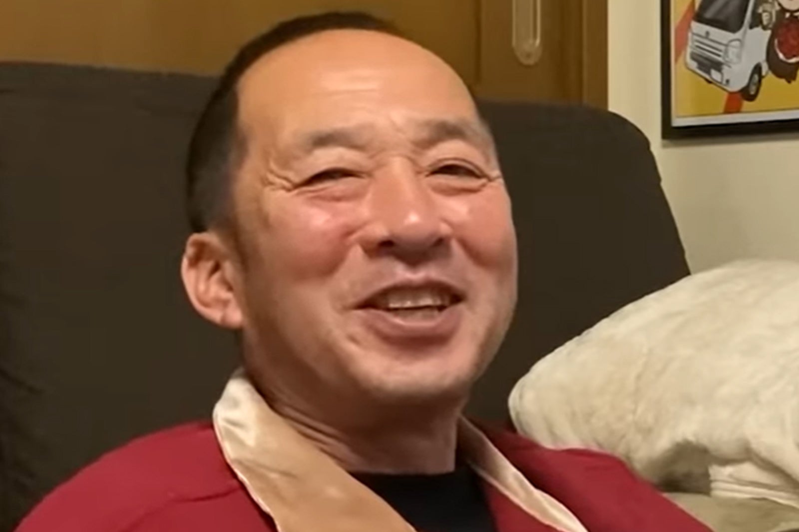 ぎしの父・としゆきさん／ばんばんざいYouTubeより