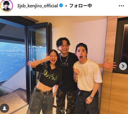 山下健二郎Instagramより