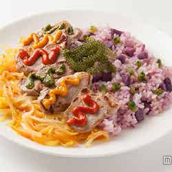 沖縄県「ゴーヤーライスとアグー彩りマヨソースかけ」