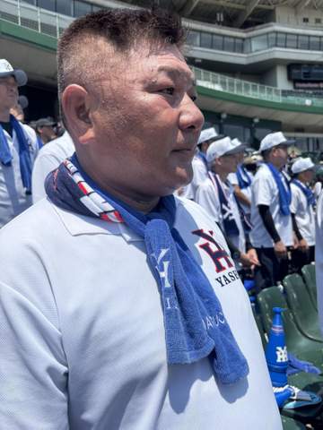 兵庫大会 5打席連続敬遠・松井秀喜の前を打った山口哲治さん 愛息の甲子園出場に涙 社の6番・中堅で一時同点打 Vの瞬間は「泣いてました」