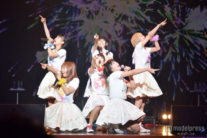 「MARBLE WONDERLAND BY ASIA 可愛 WAY」でライブパフォーマンスを行ったでんぱ組.inc