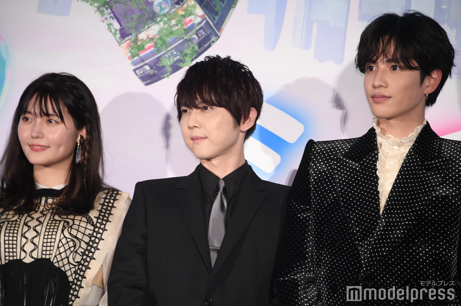 千本木彩花、梶裕貴、志尊淳（C）モデルプレス