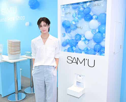 &TEAM・K、スキンケアの秘訣は「毛穴ケアと保湿」表参道のポップアップ来場で“没入空間”も体験