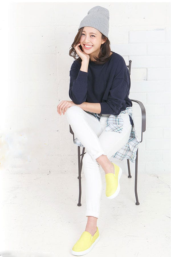 スリッポンシューズ「神戸レタス」1,990円(税込)/画像提供:神戸レタス