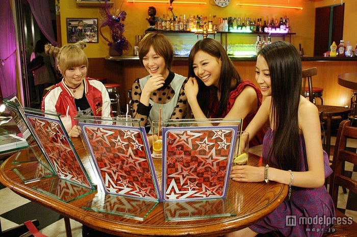 左から:きゃりーぱみゅぱみ、本田翼、西内まりや、河北麻友子/画像提供:関西テレビ