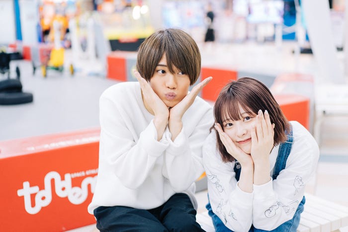 堀海登、加藤乃愛/モデルプレス独占カット「虹とオオカミには騙されない」第1話(C)AbemaTV, Inc.