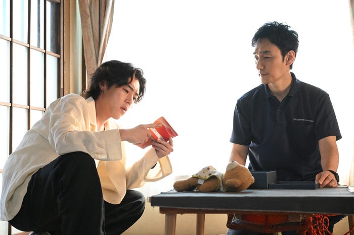 吉村界人、草彅剛「終幕のロンド ーもう二度と、会えないあなたにー」第1話(C)カンテレ