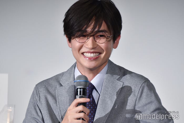 胸キュン台詞を終えてこの表情な西垣匠(C)モデルプレス