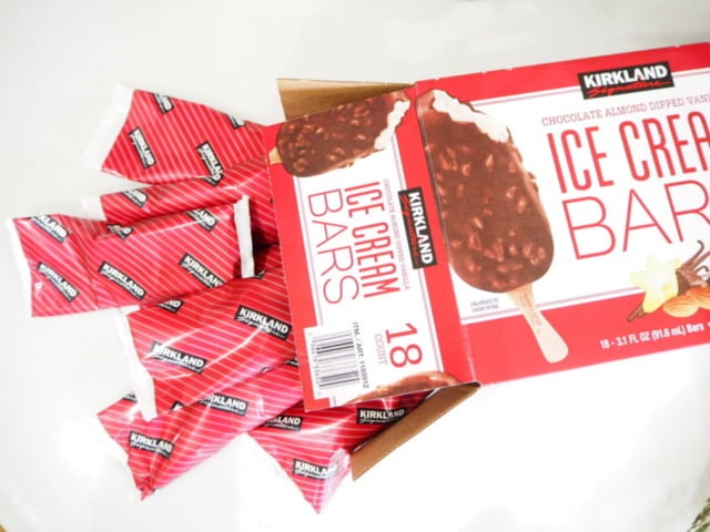 コストコアイスはたっぷり18本の大容量