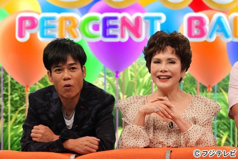 名倉潤、デヴィ夫人（C）フジテレビ