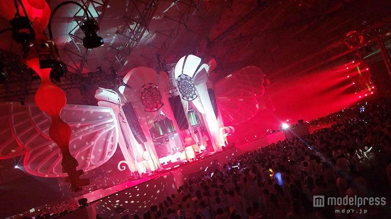 SENSATIONステージの模様