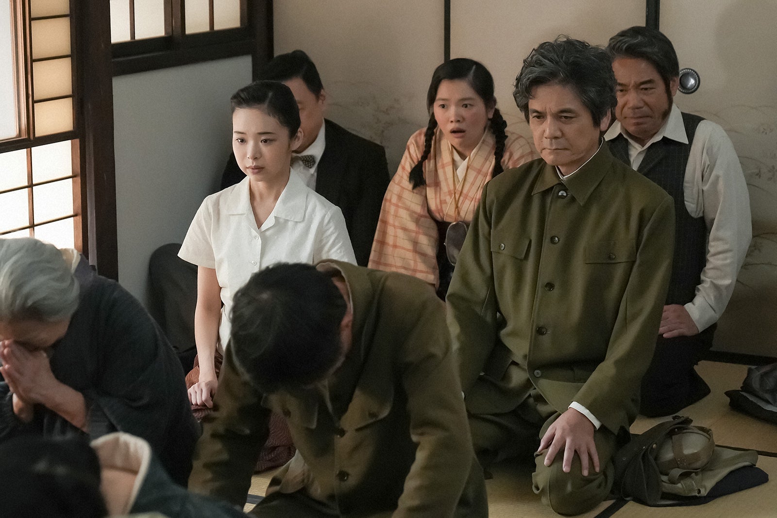 趣里、富田望生、陰山泰、国木田かっぱ「ブギウギ」第67話（C）NHK