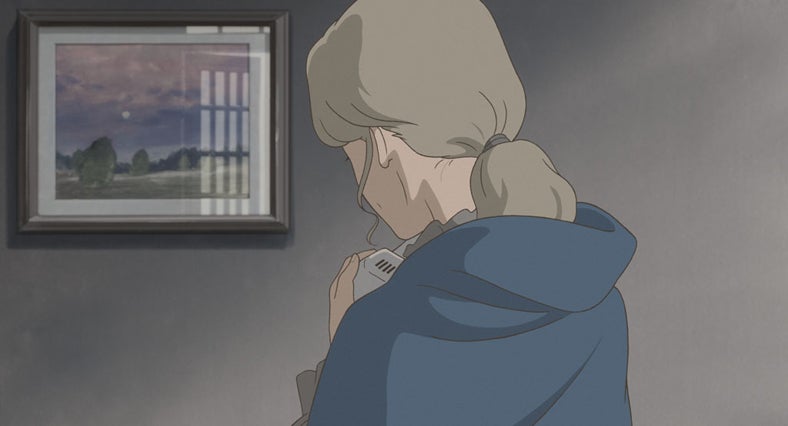 森山良子が演じる老婦人／（C）2014 GNDHDDTK