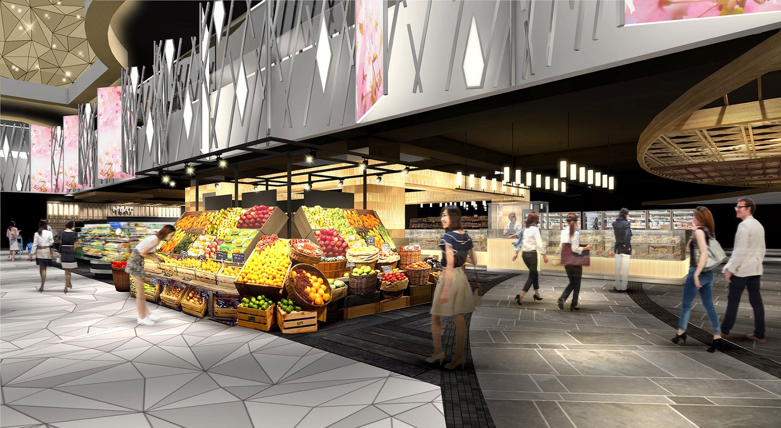 G階（食のフロア）イメージ／画像提供：高島屋