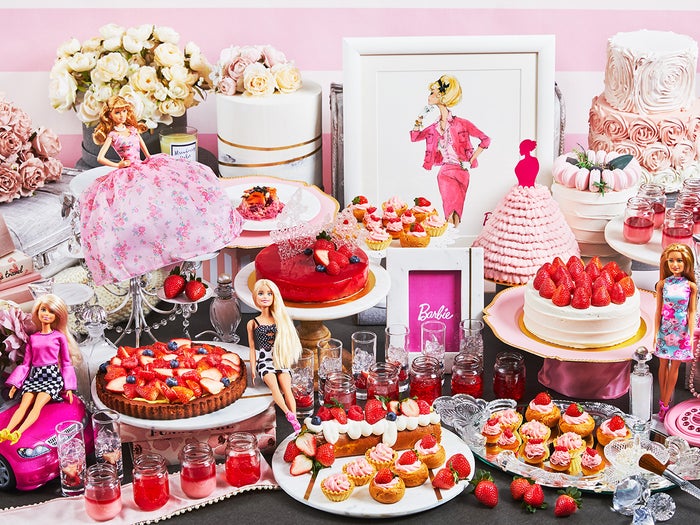 ストロベリーホリック～バービー×いちごコレクション～／画像提供：ザ ストリングス 表参道