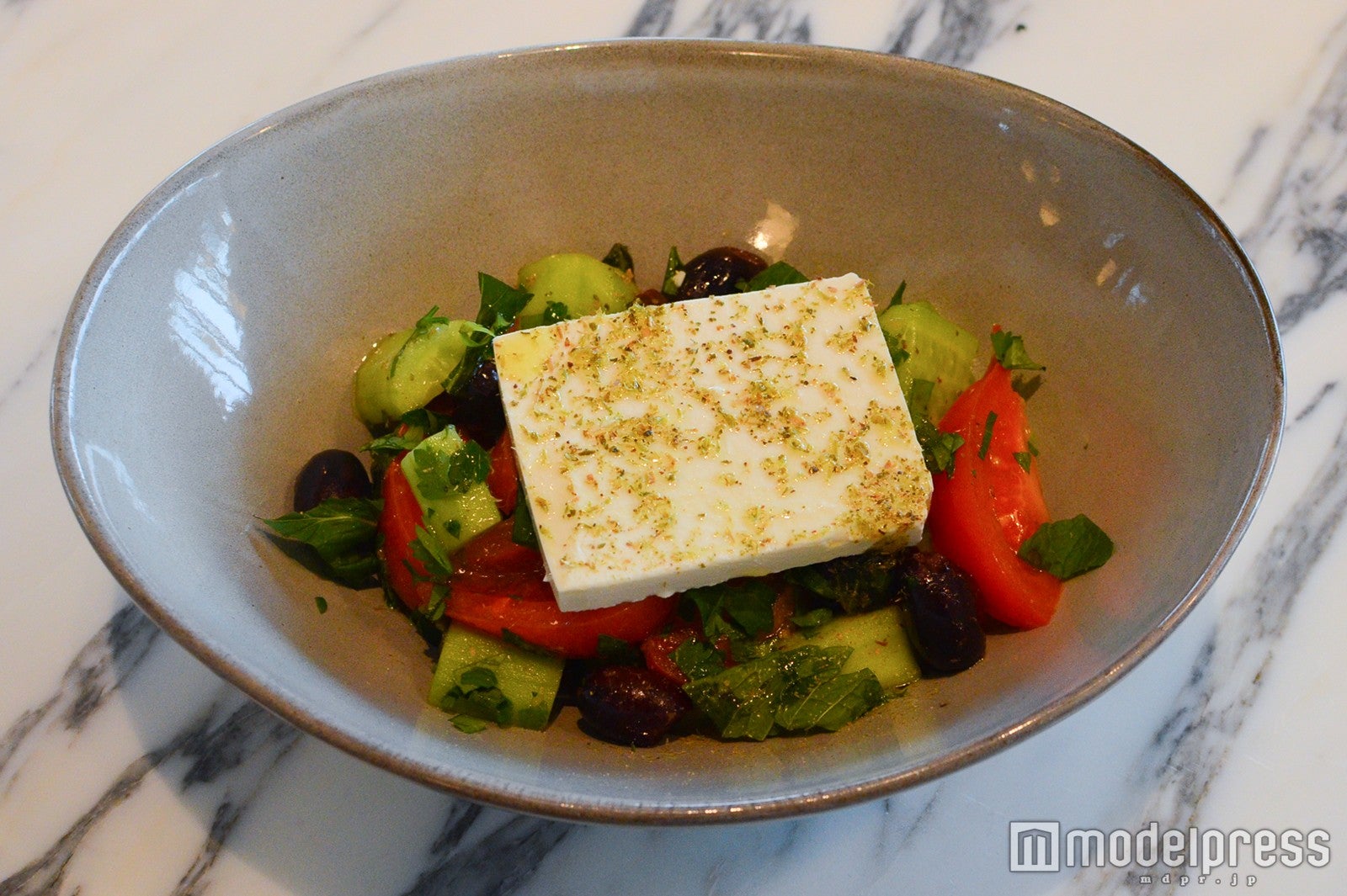 グリークサラダ￥1600（C）モデルプレス