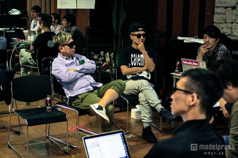 ライブの打ち合わせの様子