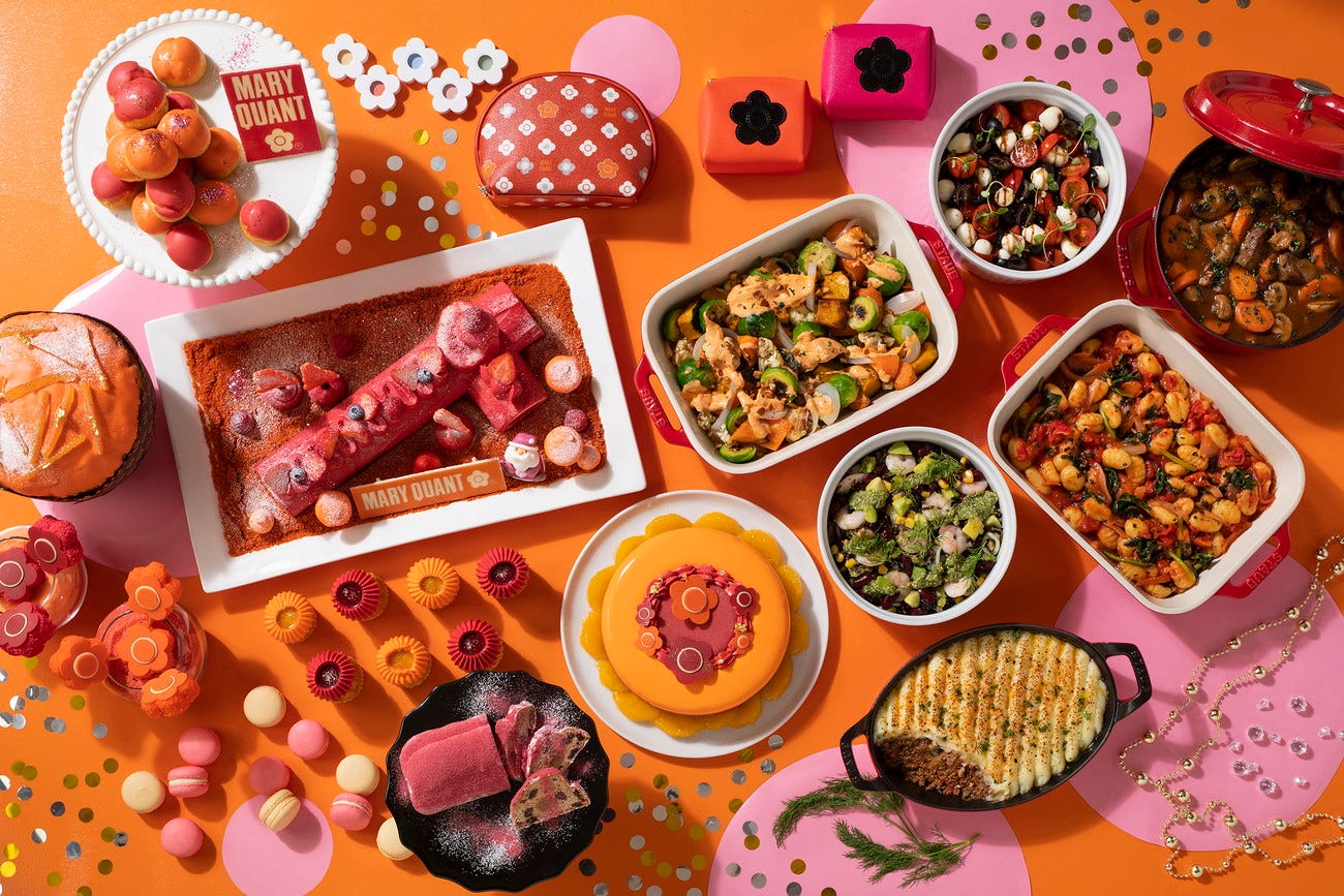 スイスホテル南海大阪「マリークヮント」とコラボ、スイーツブランチやカクテルで世界観を表現