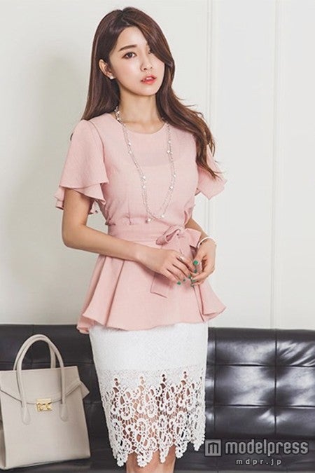 レースタイトスカート「ogage japan」5,980円（税込）