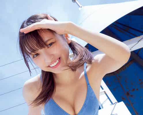 「ミスマガジン2023」一ノ瀬瑠菜、フレッシュバスト輝く「週刊FLASH」初表紙