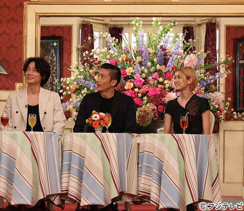 （左から）綾野剛、伊勢谷友介、山田優（c）フジテレビ