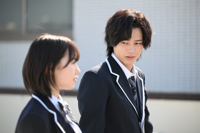 稲垣来泉、森本陸斗「GTO」第2話(C)カンテレ