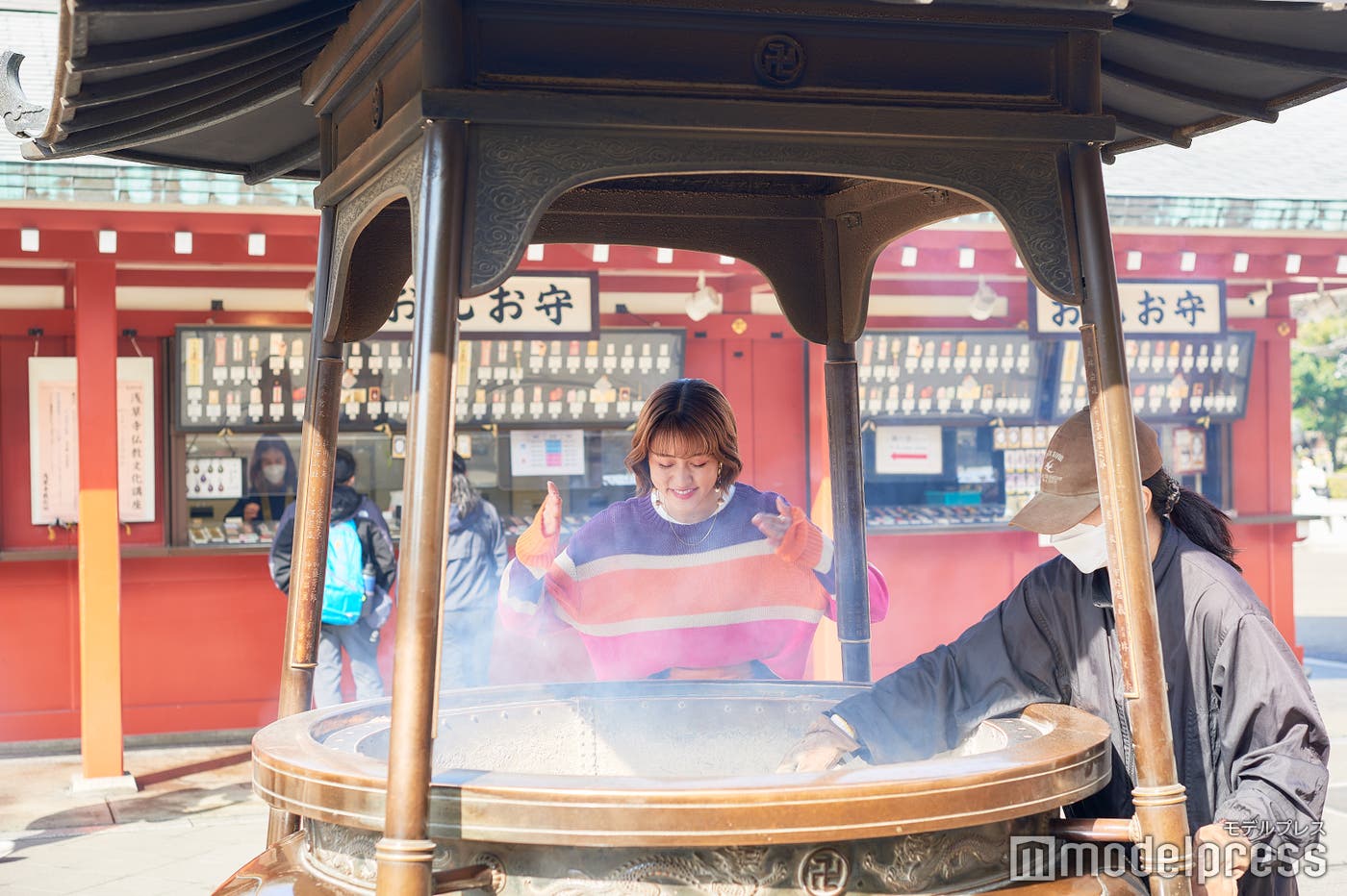 浅草寺といえば「常香炉」(C)モデルプレス