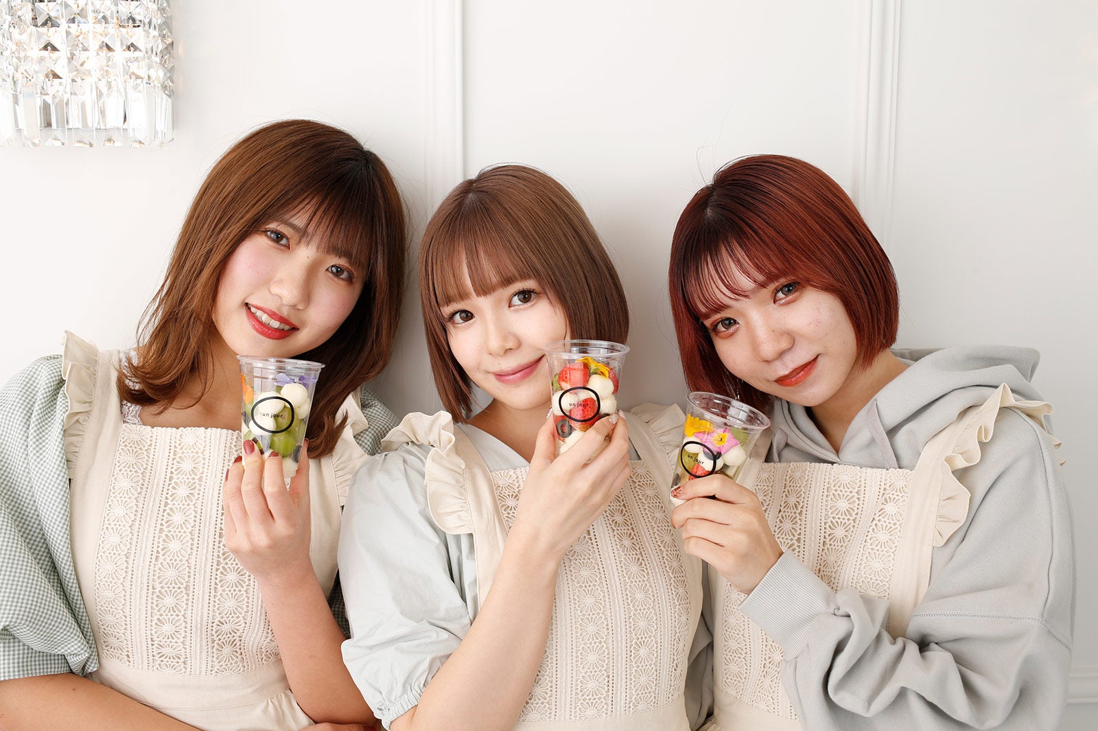 ユイ、しとうもも、ririka （提供写真）