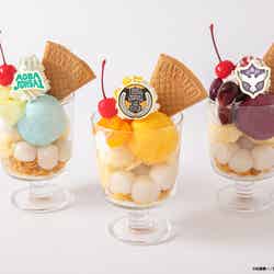 甘くて熱い!アフォガードサンデー税込1,290円【烏野高校・青葉城西高校・白鳥沢学園高校】(C)古舘春一/集英社・「ハイキュー!!」製作委員会