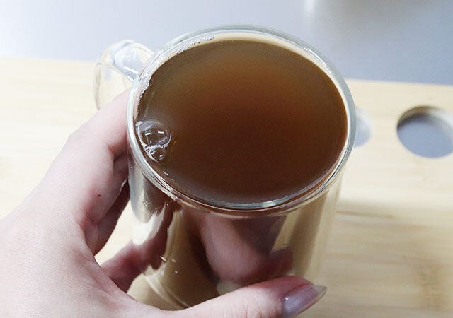 ダイソー　スタッキングダブルウォール（320mL）　二重構造