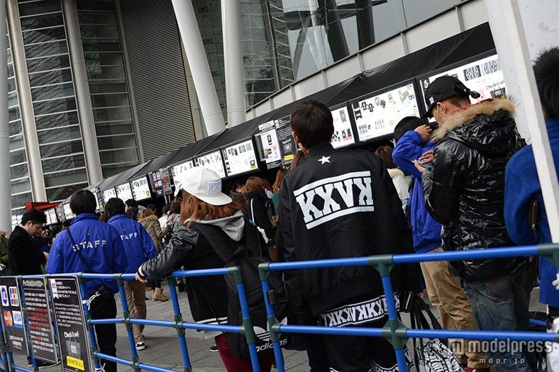 グッズ売り場の様子