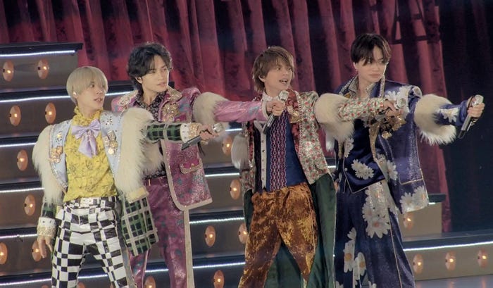 Sexy Zone(左から)松島聡、中島健人、佐藤勝利、菊池風磨(C)フジテレビ