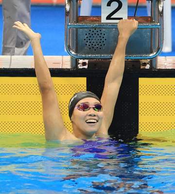 競泳ニッポンにメダル第1号！20歳奥園200バタ銅メダル