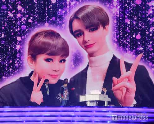 Matt、初紅白で天童よしみを“Matt化” 豪華演出で度肝を抜く<紅白本番>